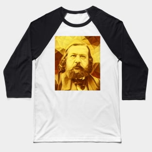 Theophile Gautier Golden Portrait | Theophile Gautier Artwork 9 Baseball T-Shirt